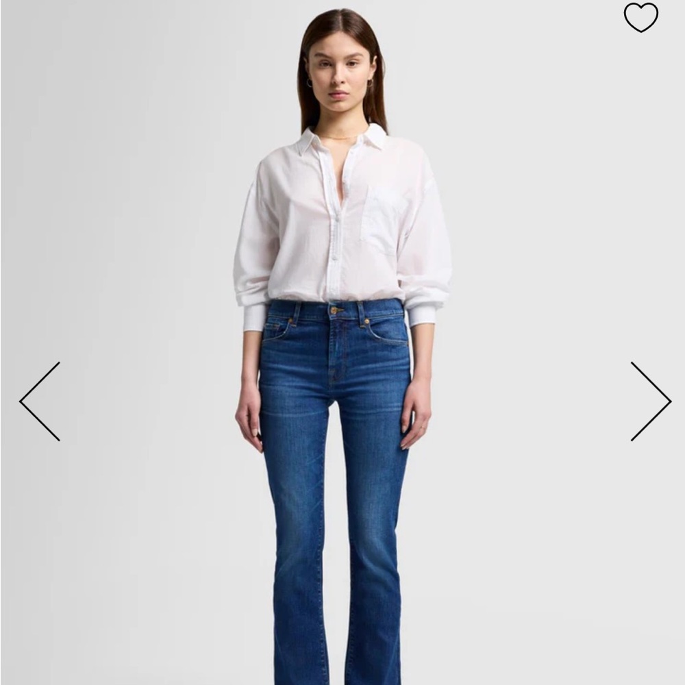 7 For All Mankind “the skinny bootcut”